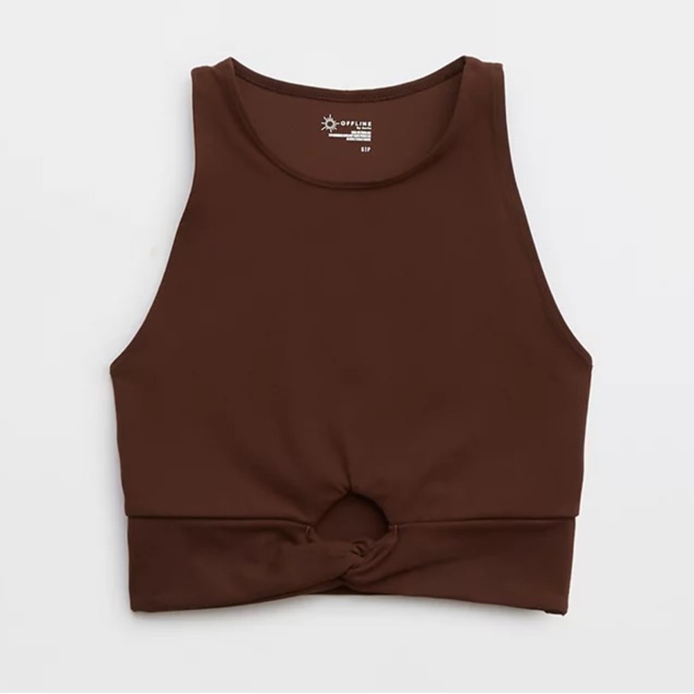 Offline by Aerie - Real Me Xtra Twist Crop Tank Top